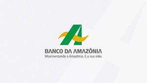 Logotipo do Banco da Amazônia em um fundo branco.