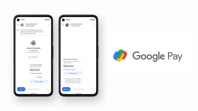 Google Pay permite mandar dinheiro para pessoas no