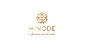 Logotipo da Hinode com o slogan