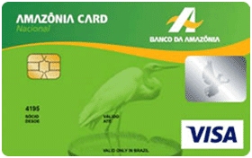 Cartão de Crédito Amazônia Card Nacional