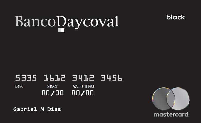 Cartão de Crédito Banco Daycoval Mastercard Black
