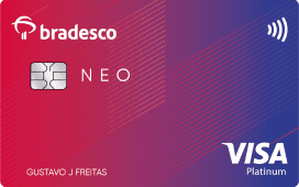Cartão de Crédito Bradesco Neo Visa Platinum
