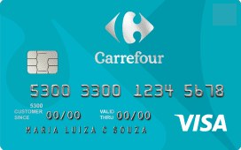Cartão de Crédito Carrefour Visa Internacional