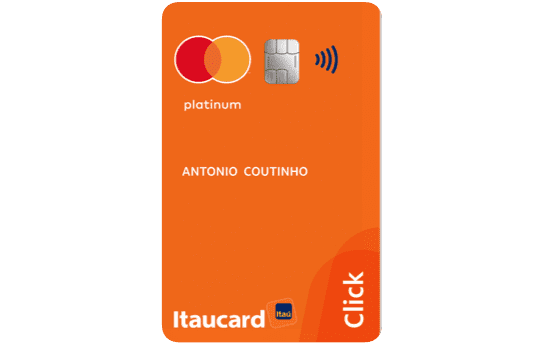 Cartão de Crédito Click Itaú Mastercard Platinum