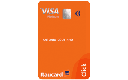 Cartão de Crédito Click Itaú Visa Platinum