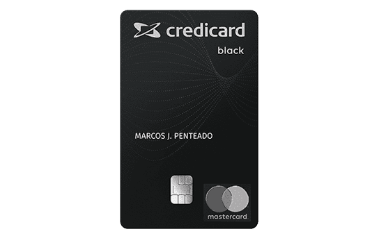 Cartão de Crédito Credicard Mastercard Black