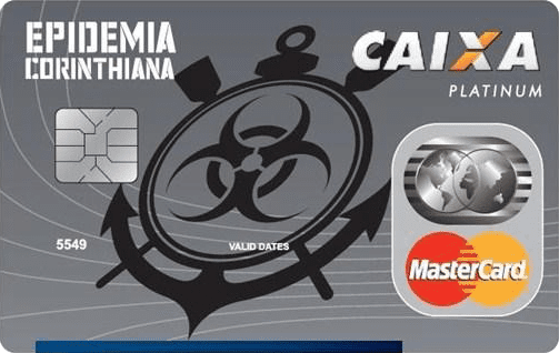 Cartão de Crédito Epidemia Corinthiana Caixa Mastercard