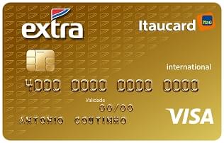 Cartão de Crédito Extra Itaú Internacional Visa