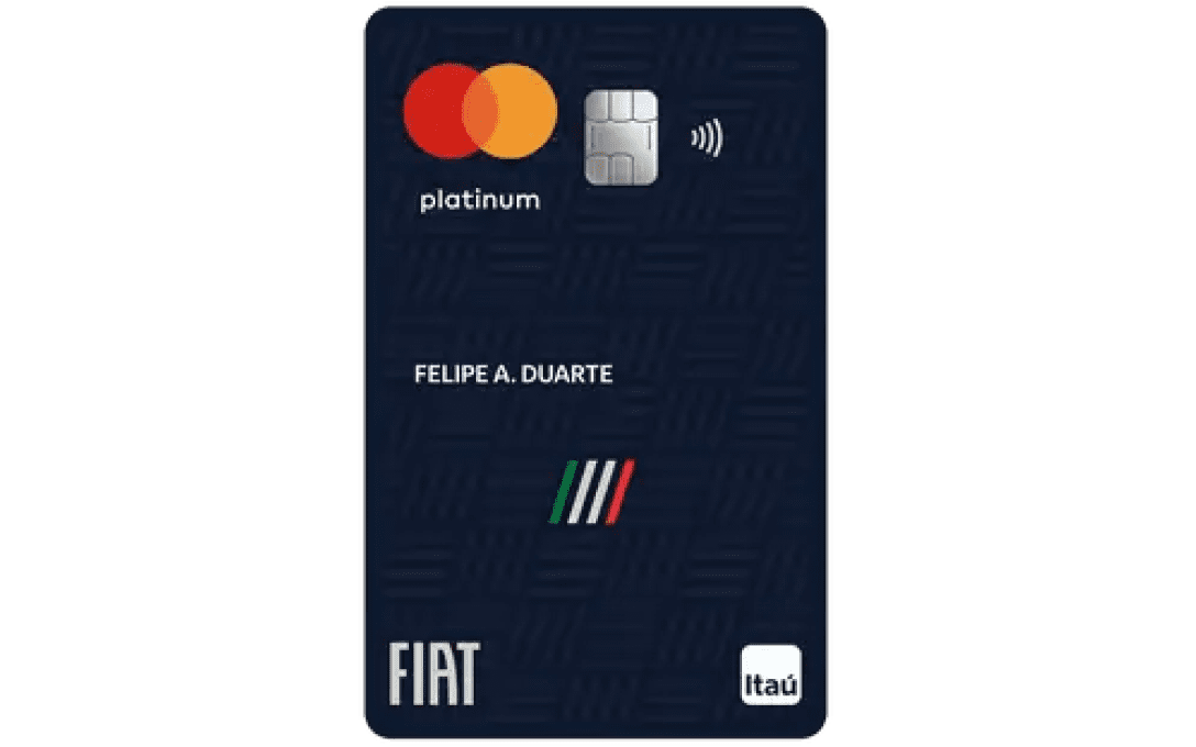 Cartão de Crédito FIAT Itaú 2.0 Platinum Mastercard