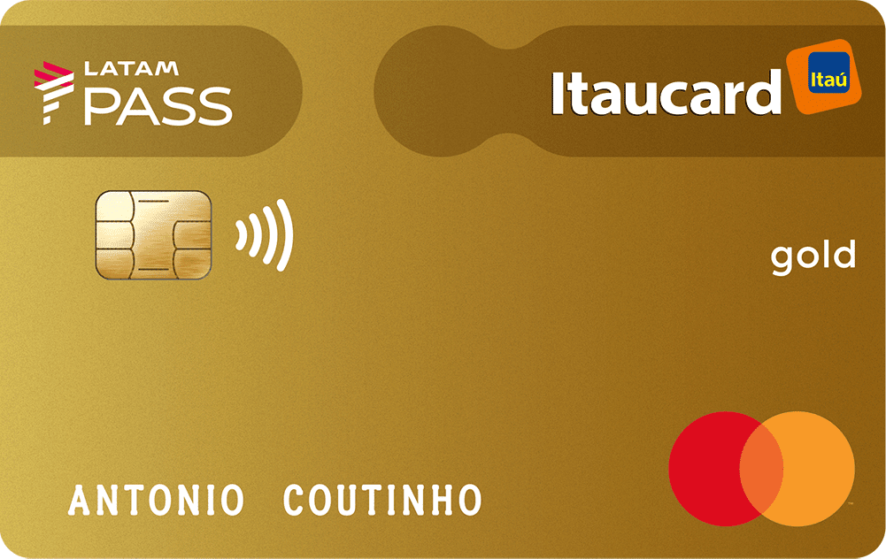 Cartão de Crédito LATAM PASS Itaú Gold Mastercard