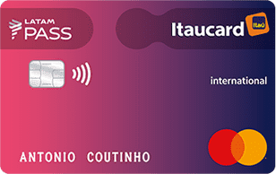 Cartão de Crédito LATAM PASS Itaú Internacional Mastercard