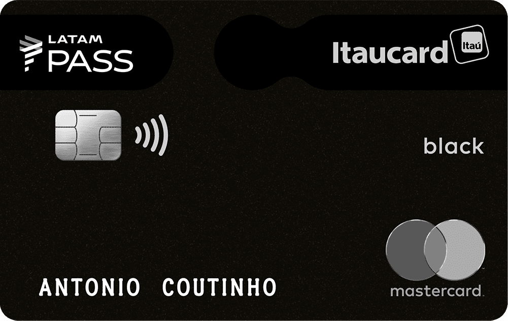 Cartão de Crédito LATAM PASS Itaú Mastercard Black
