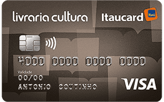 Cartão de Crédito Livraria Cultura Itaú Internacional Visa