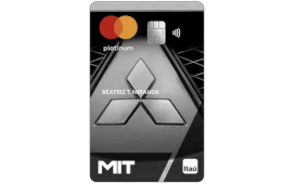 Cartão de Crédito Mit Itaú 2.0 Platinum Mastercard