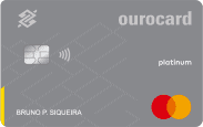 Cartão de Crédito Ourocard Banco do Brasil Mastercard Platinum