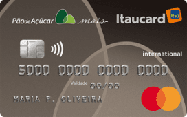 Cartão de Crédito Pão de Açúcar Internacional Mastercard