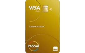 Cartão de Crédito Passaí Itaú Visa Gold