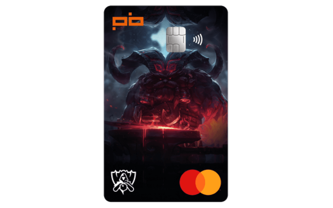 Cartão de Crédito Player's Bank LoL Ornn Mastercard Platinum