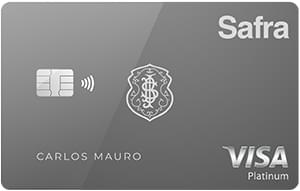Cartão de Crédito Safra Visa Platinum