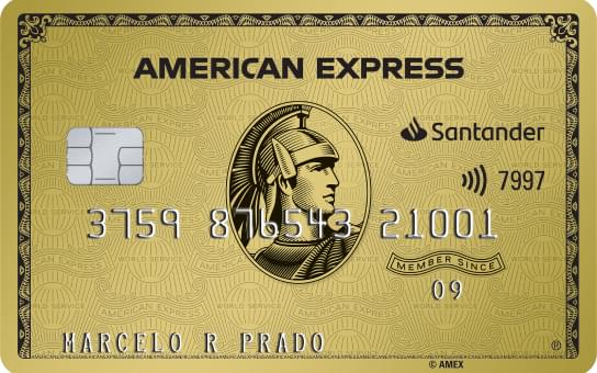Cartão de Crédito Santander American Express® Gold Card