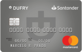 Cartão de Crédito Santander Dufry Platinum Mastercard