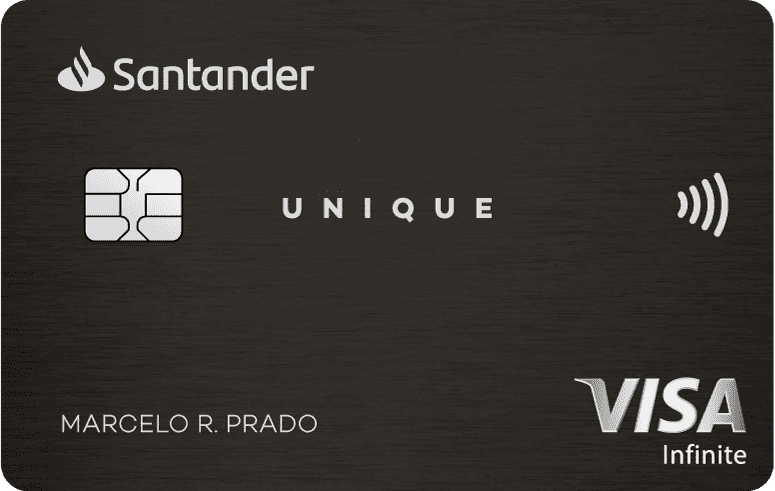 Cartão de Crédito Santander Unique Visa Infinite