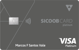 Cartão de Crédito Sicoobcard Visa Platinum