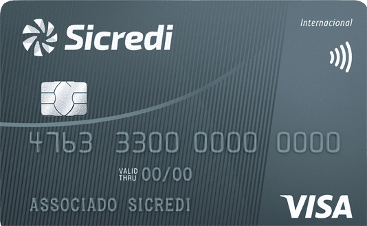 Cartão de Crédito Sicredi Visa Internacional