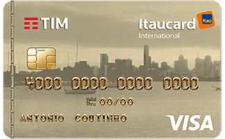 Cartão de Crédito TIM Itaú Internacional Visa