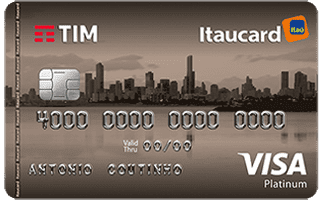 Cartão de Crédito TIM Itaú Platinum Visa