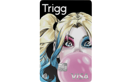 Cartão de Crédito Trigg Visa Arlequina