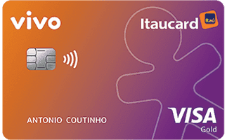 Cartão de Crédito Vivo Itaú Cashback Visa Gold