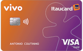 Cartão de Crédito Vivo Itaú Cashback Visa Gold