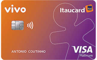 Cartão de Crédito Vivo Itaú Cashback VisaPlatinum