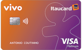 Cartão de Crédito Vivo Itaú Cashback VisaPlatinum