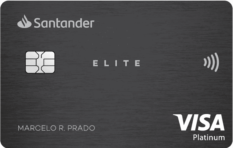Cartão de Crédito Santander Elite Platinum Visa