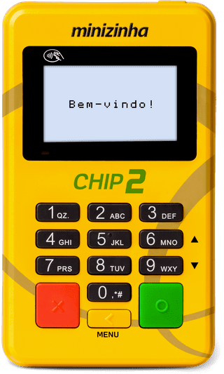 Maquininha PagSeguro Minizinha Chip 2