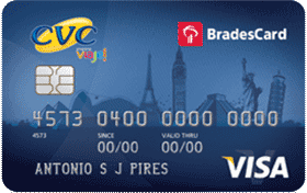 Cartão CVC Visa Internacional