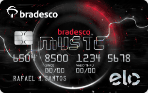 Cartão de Crédito Bradesco Elo Music Internacional