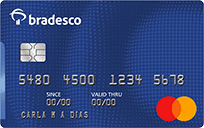 Cartão de Crédito Bradesco Mastercard Internacional