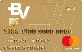 Cartão de Crédito BV Gold Mastercard