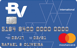 Cartão de Crédito BV Mastercard Internacional