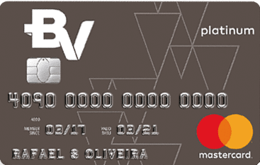 Cartão de Crédito BV Mastercard Platinum