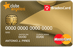 Cartão de Crédito Clube Angeloni Mastercard Gold