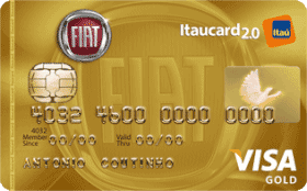 Cartão de Crédito FIAT Itaú 2.0 Visa Gold