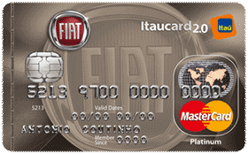 Cartão de Crédito FIAT Itaú 2.0 Platinum Mastercard