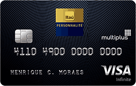 Cartão de Crédito Itaú Personnalité Multiplus Visa Infinite