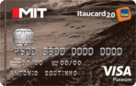 Cartão de Crédito Mit Itaú 2.0 Platinum Visa