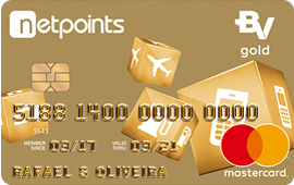Cartão de Crédito Netpoints Gold Mastercard