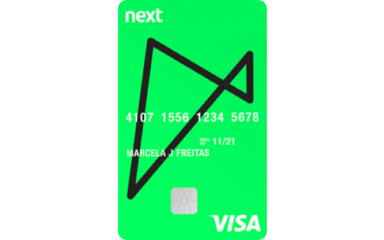 Cartão de Crédito next Platinum